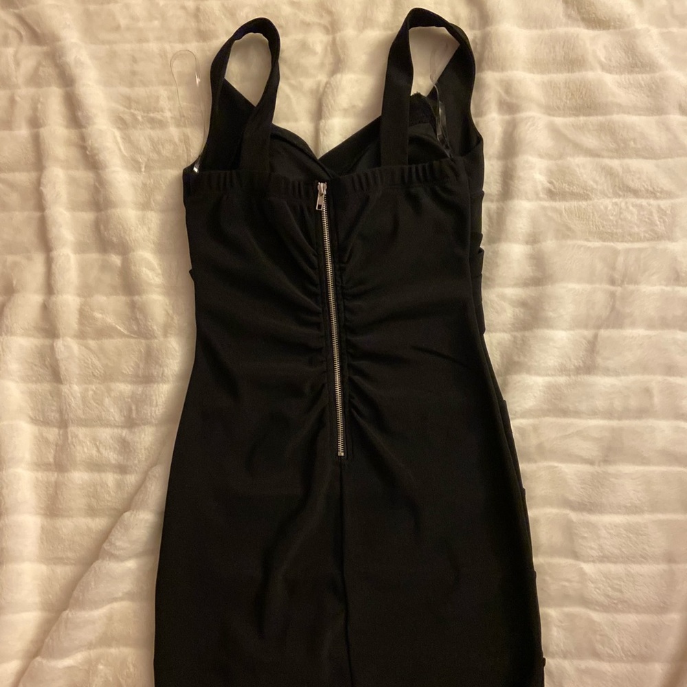 Black Bodycon Dress - Picture 2 of 6